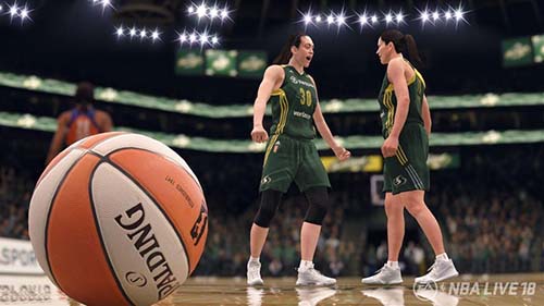 NBA Live 18 Spalding Ball NBA Live 18 Spalding Ball